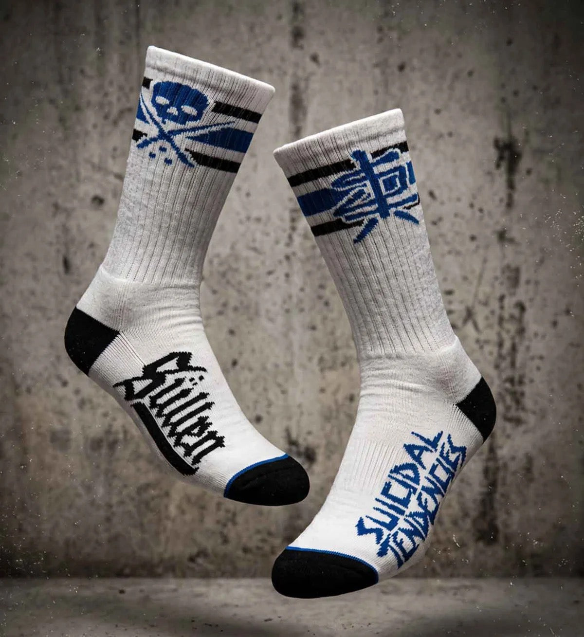 SULLEN CLOTHING X SUICIDAL TENDENCIES ST CYCO SOCKS (UK 6-11)