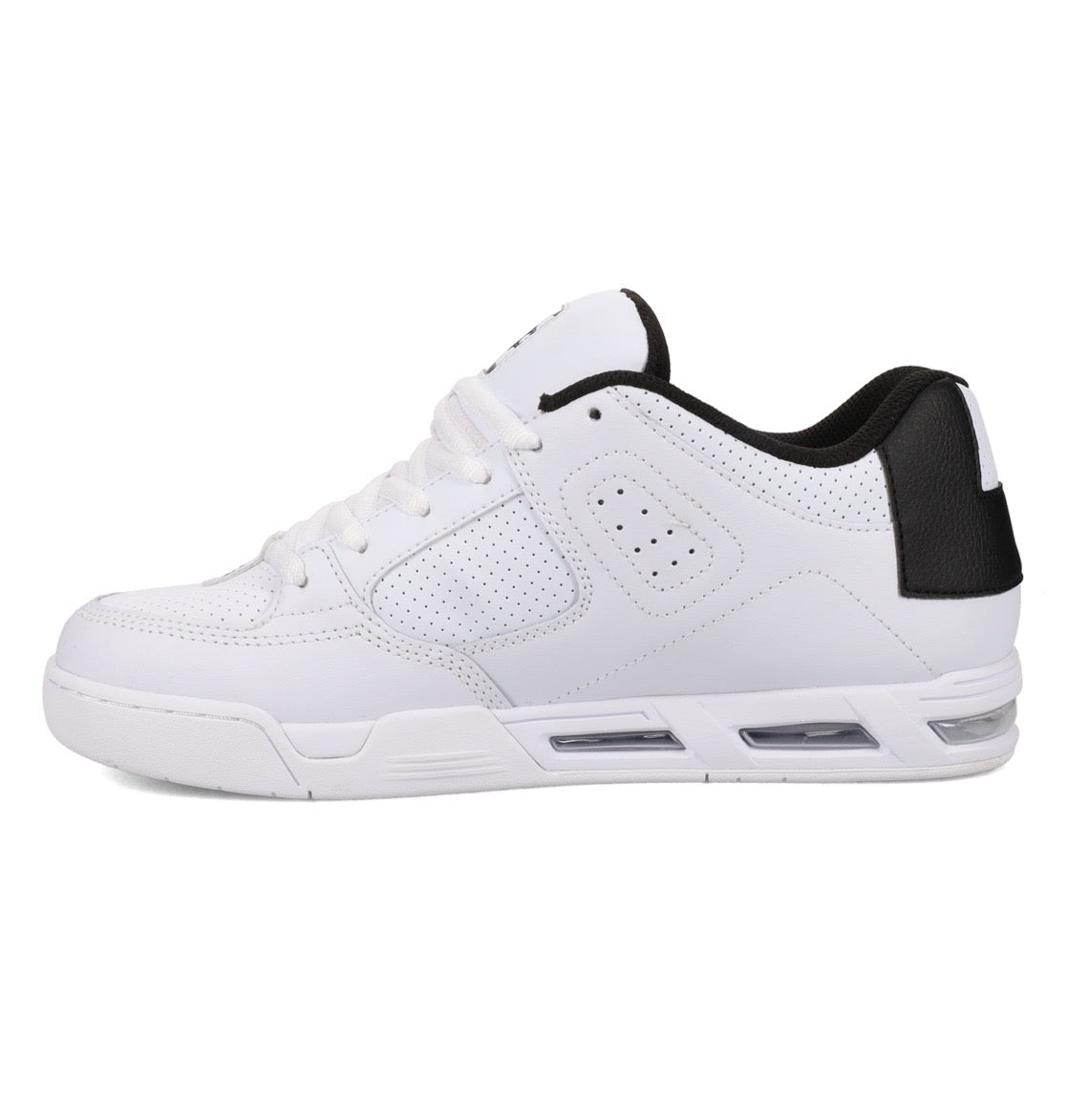 DC SHOES COMMAND WHITE BLACK TRAINERS