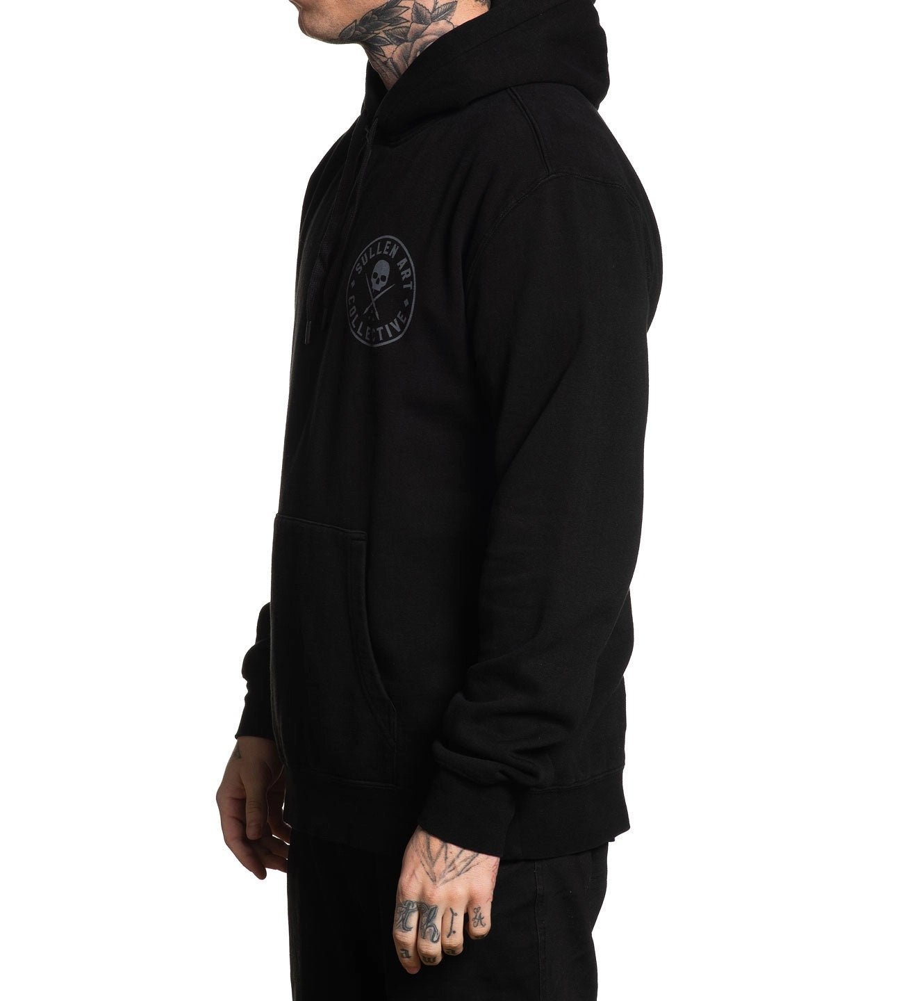 SULLEN CLOTHING EVER BOH BLACK PULLOVER HOODIE