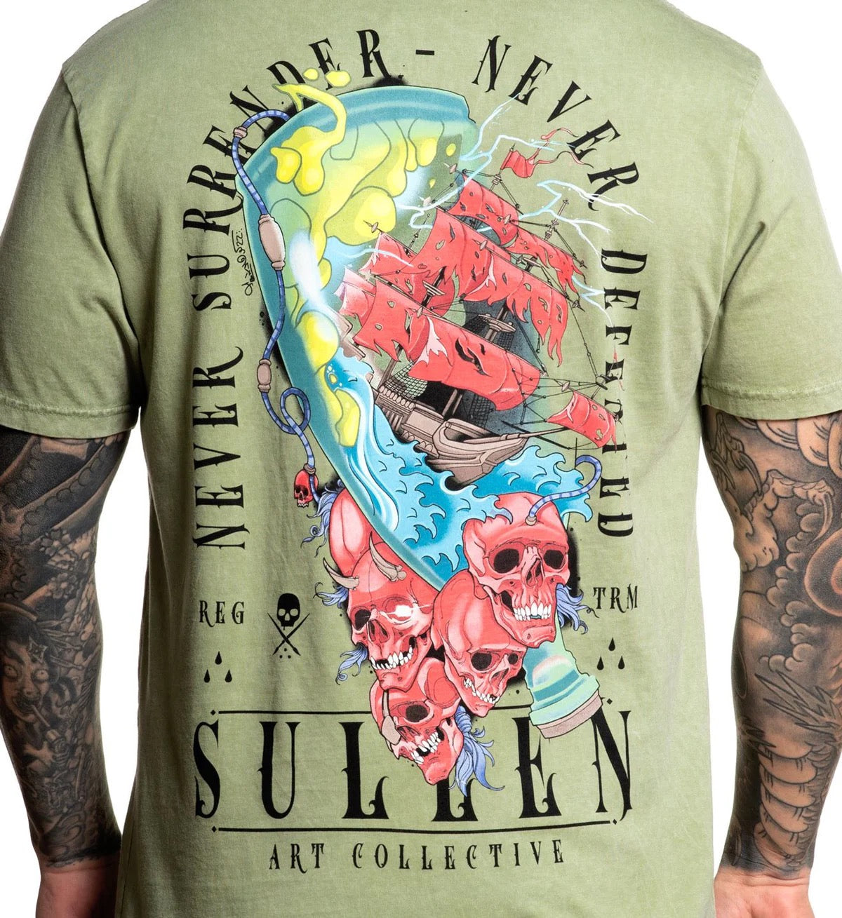 SULLEN CLOTHING PIRATES "1 TON" PREMIUM T-SHIRT