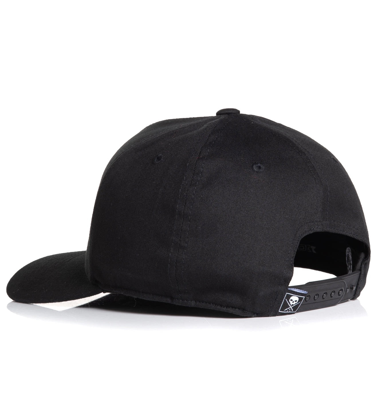 SULLEN CLOTHING BOH LOGO BLACK & GREY CURVED SNAPBACK CAP HAT