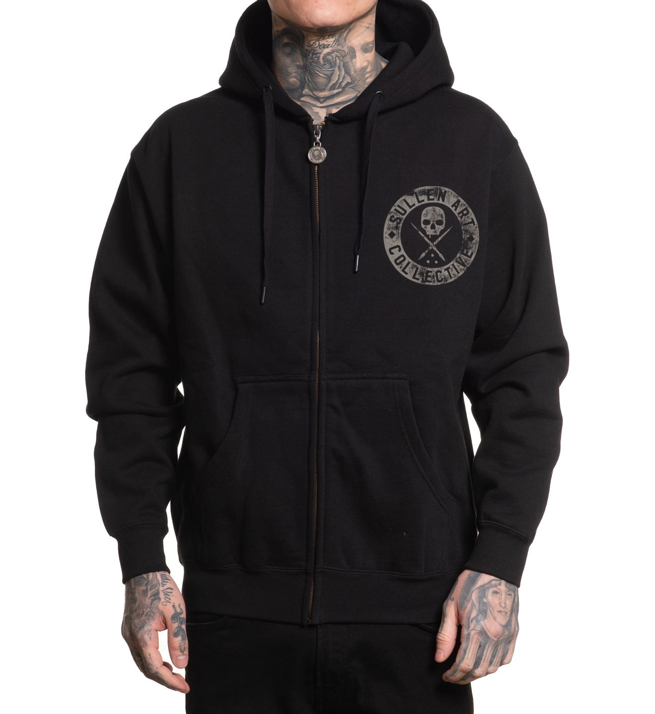 SULLEN CLOTHING BADGE OF HONOR ZIPPER HOODIE