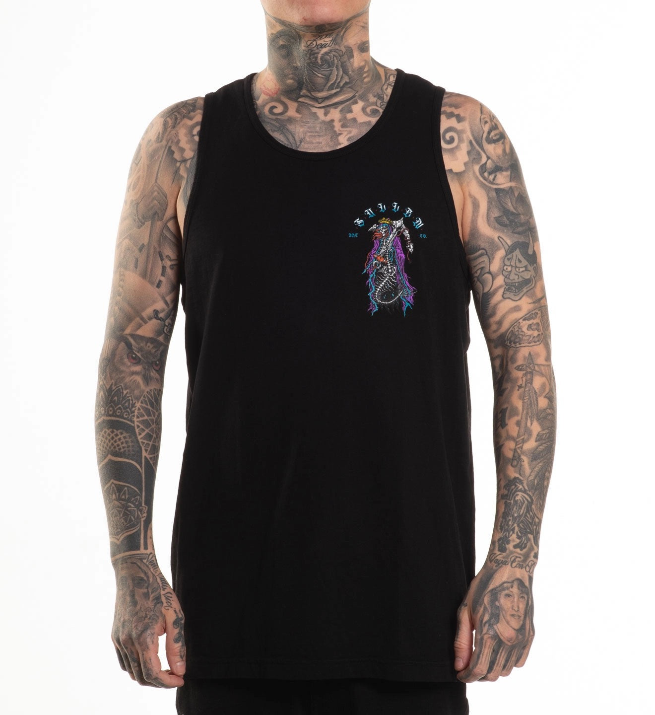SULLEN CLOTHING SUNKEN MERMAID TANK VEST T-SHIRT