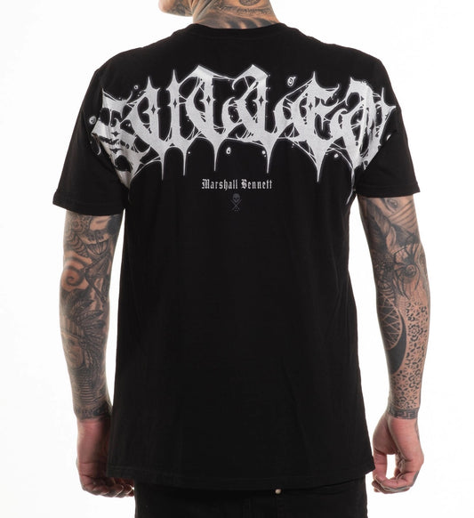 SULLEN CLOTHING MARSHALL BENNETT JET BLACK PREMIUM T-SHIRT