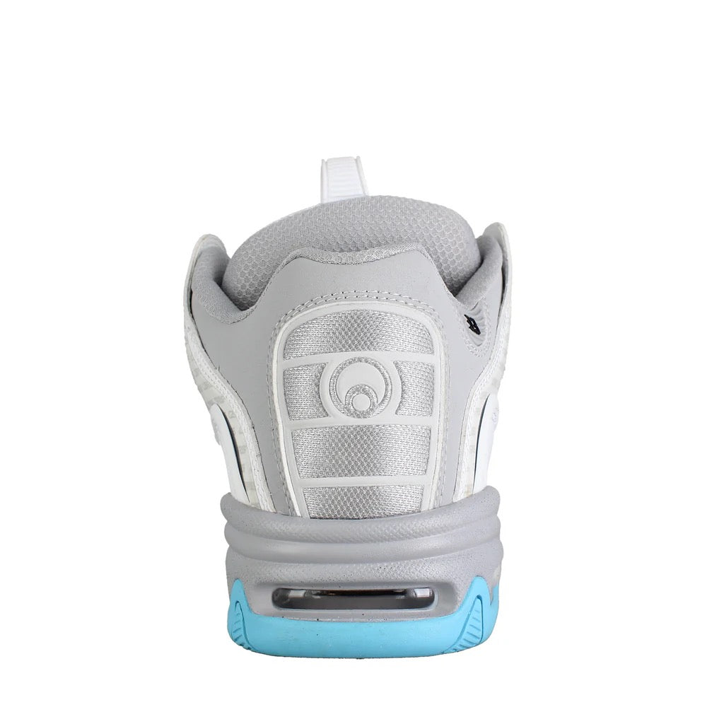 OSIRIS SHOES D3 2001 WHITE GREY BABY BLUE TRAINERS