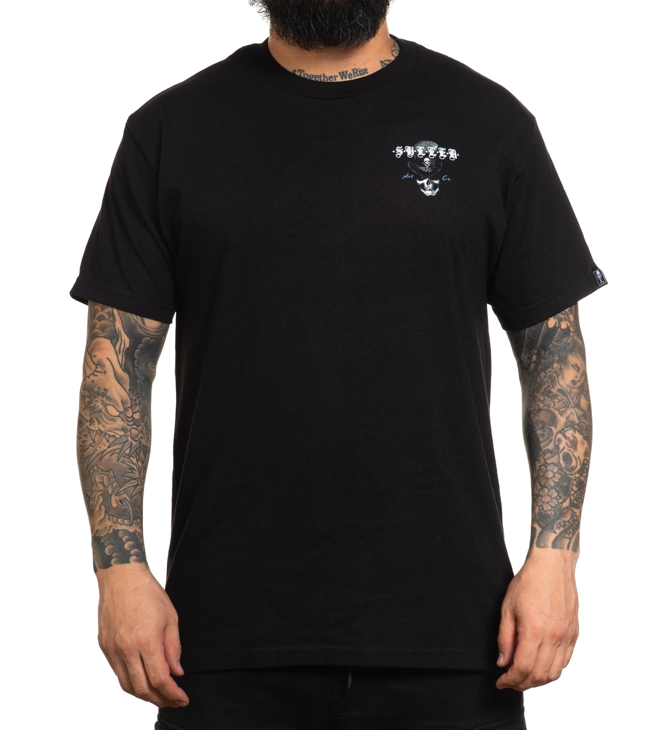 SULLEN CLOTHING BLACK CAT STANDARD T-SHIRT (L)