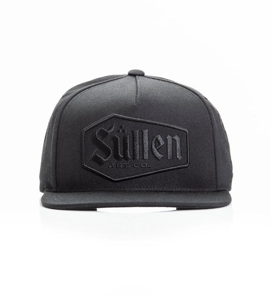 SULLEN CLOTHING LAST RITES BLACK SNAPBACK CAP