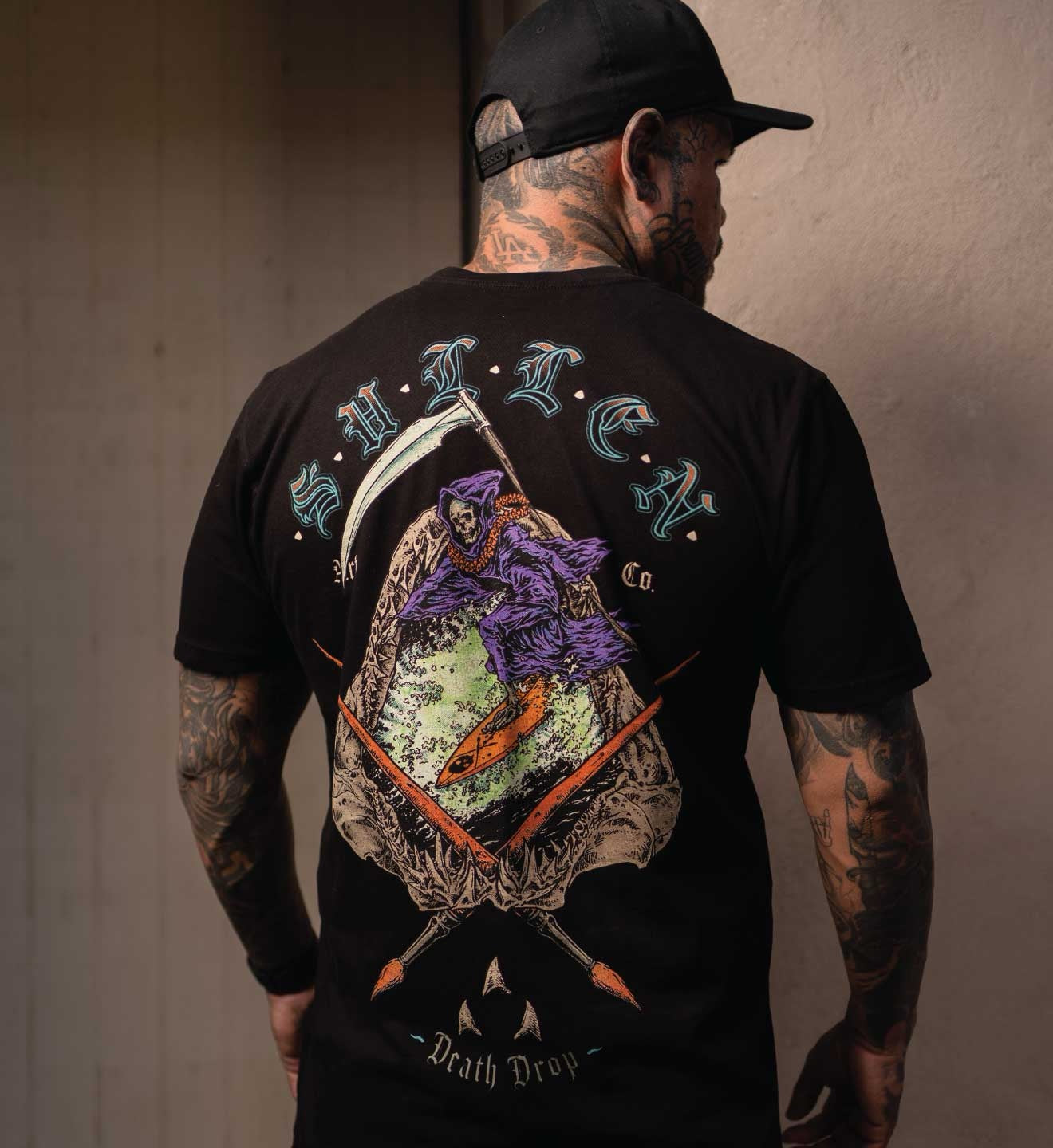 SULLEN CLOTHING DEATH DROP PREMIUM T-SHIRT