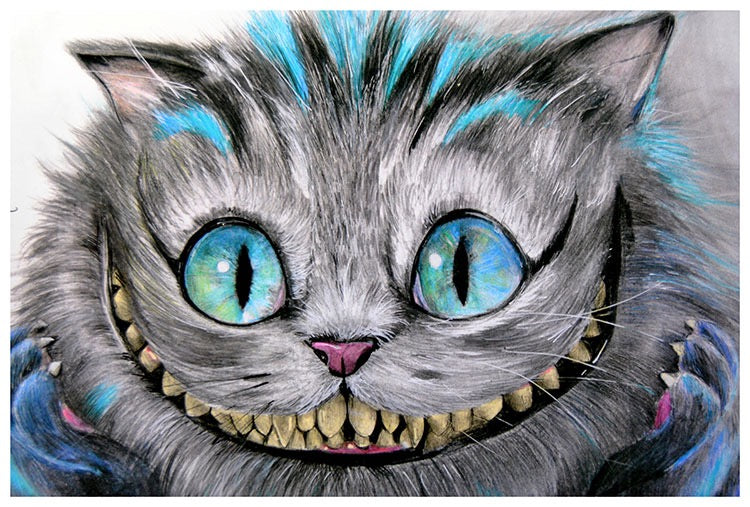CHESHIRE CAT ART PRINT