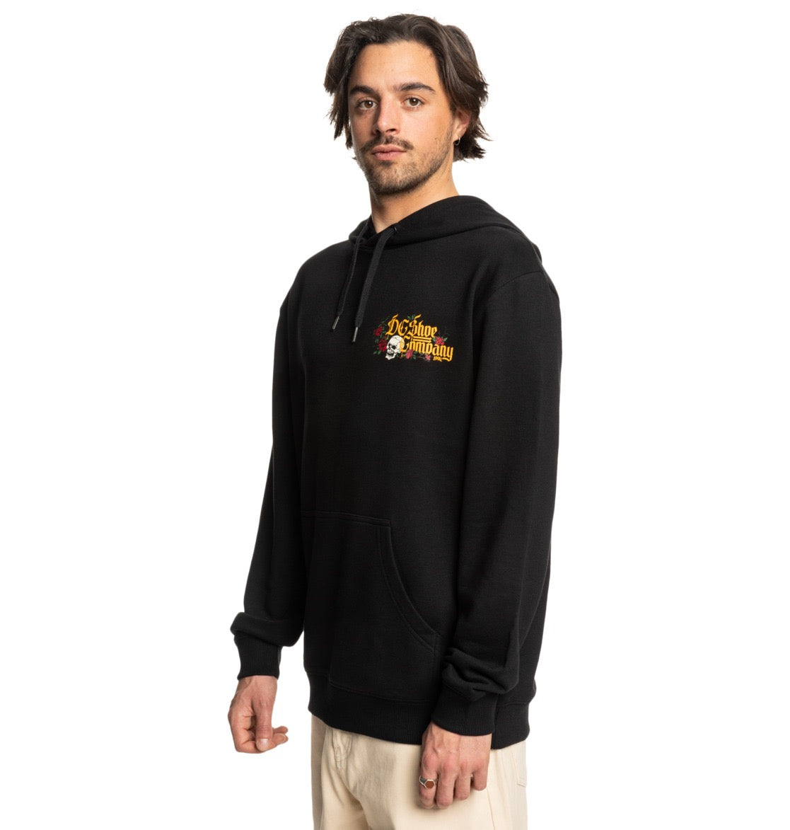 DC SHOES STANDOFF BLACK PULLOVER HOODIE
