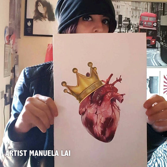 CHESHIRE CAT ART PRINT