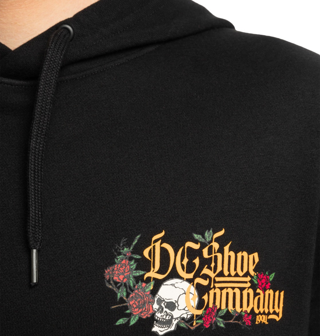 DC SHOES STANDOFF BLACK PULLOVER HOODIE