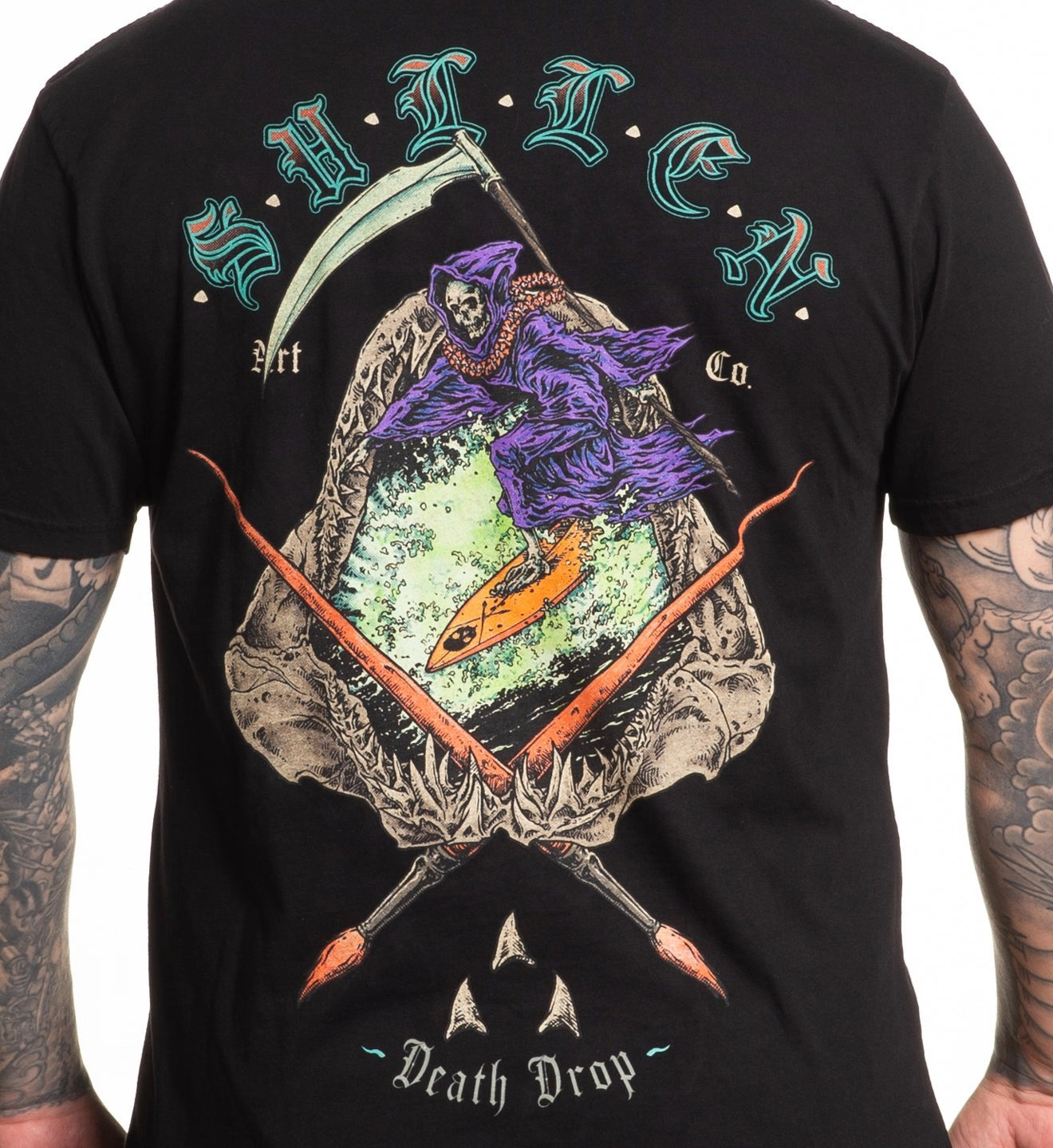 SULLEN CLOTHING DEATH DROP PREMIUM T-SHIRT