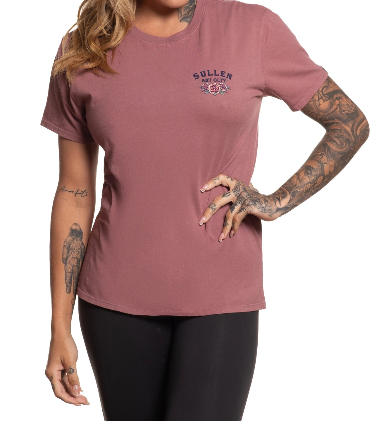 SULLEN CLOTHING DESERT ROSE LADIES T-SHIRT (M)