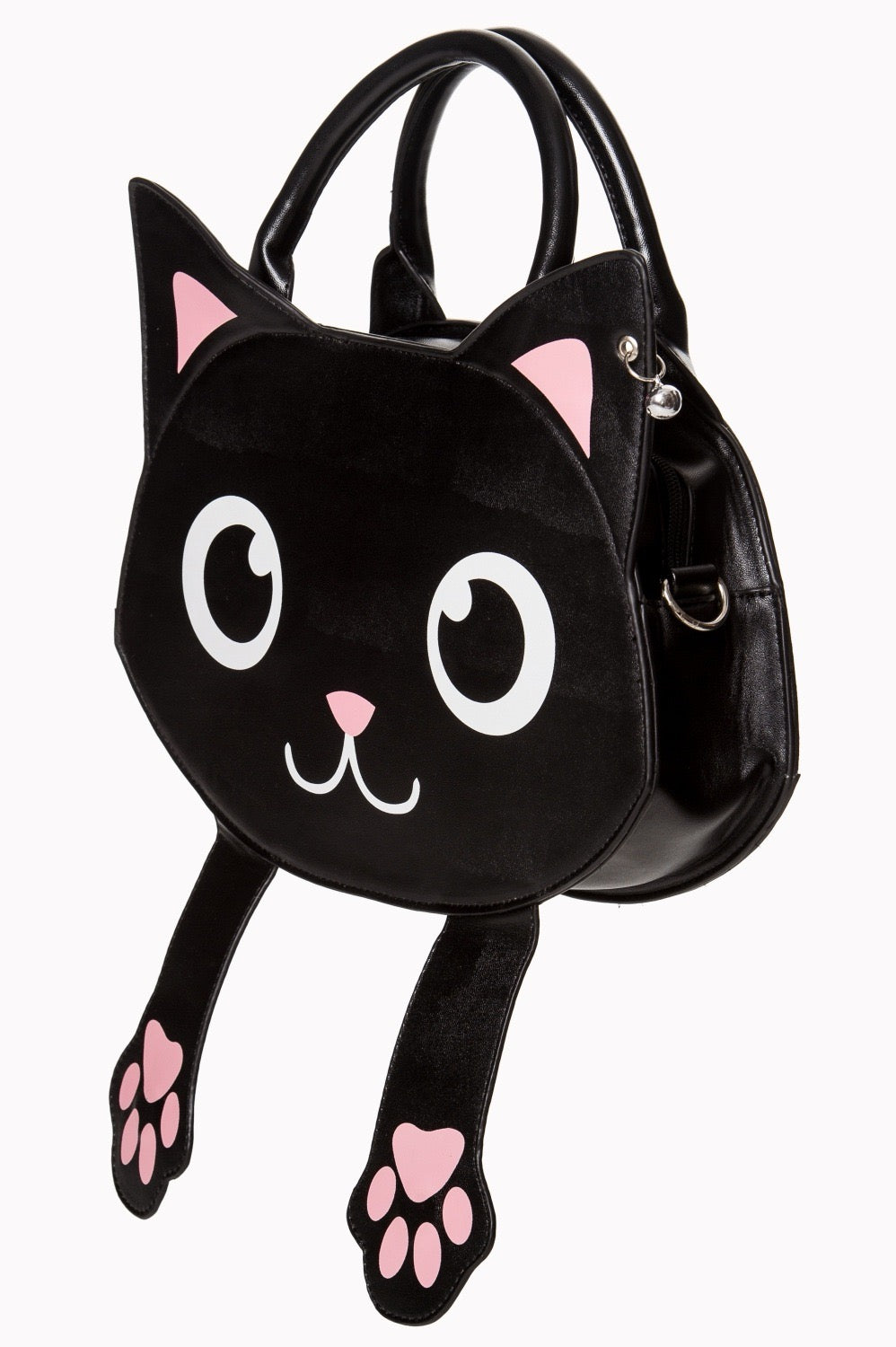 BANNED BLACK CAT BAG OF TRICKS HANDBAG BG7203