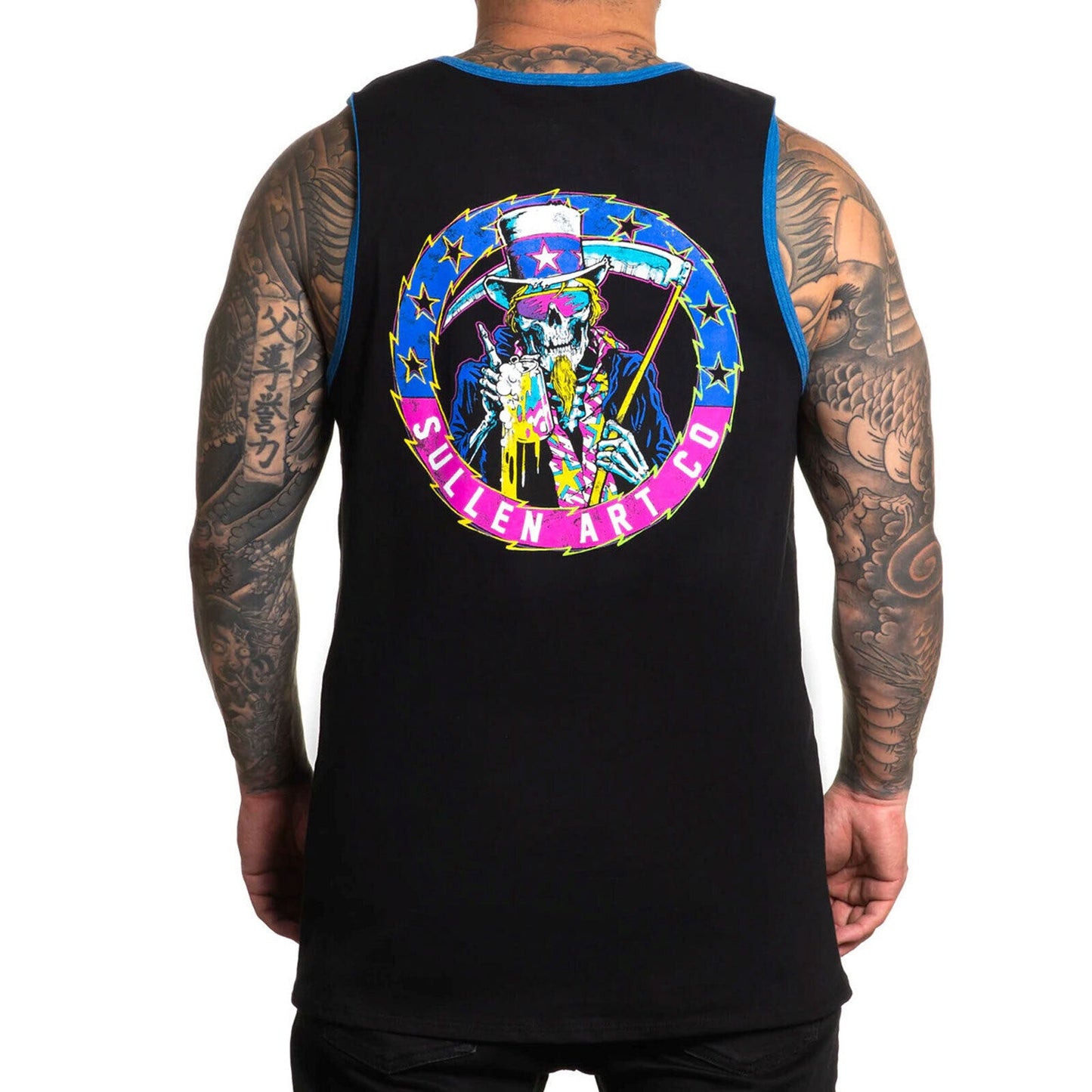 SULLEN CLOTHING UNCLE SLAMMED TANK VEST (M)