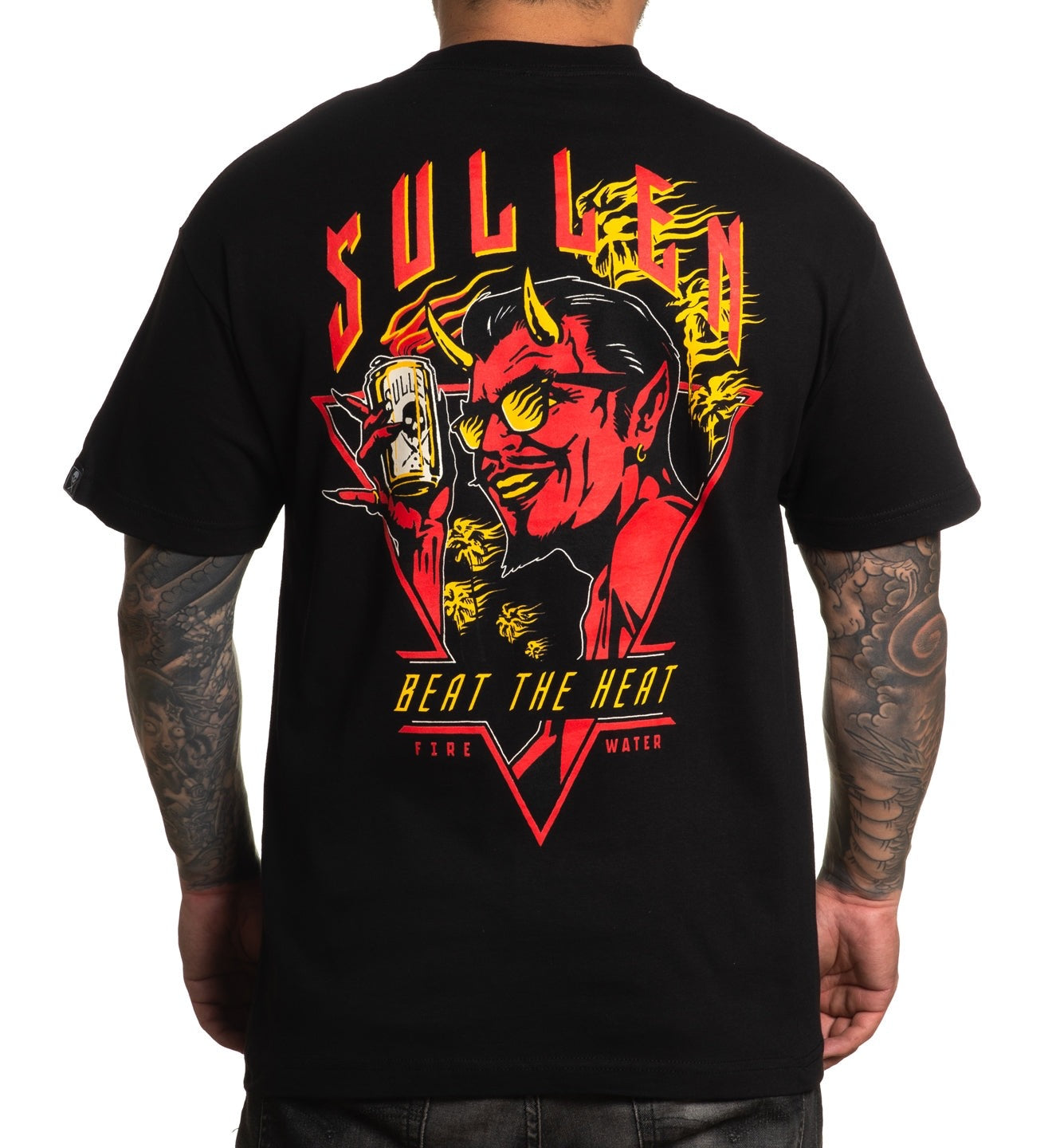SULLEN CLOTHING FIRE WATER STANDARD T-SHIRT (L)