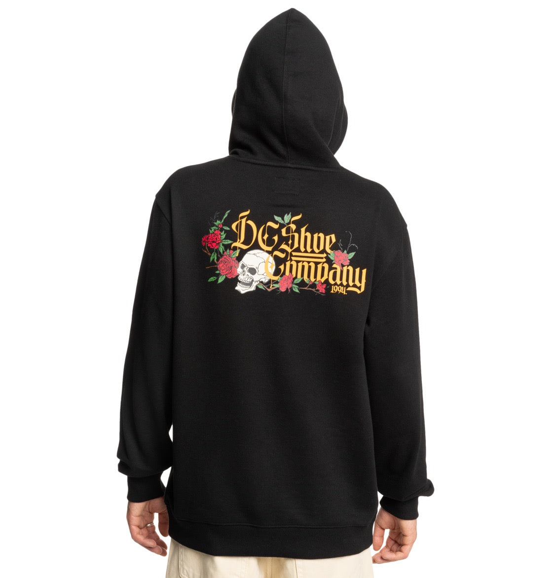 DC SHOES STANDOFF BLACK PULLOVER HOODIE