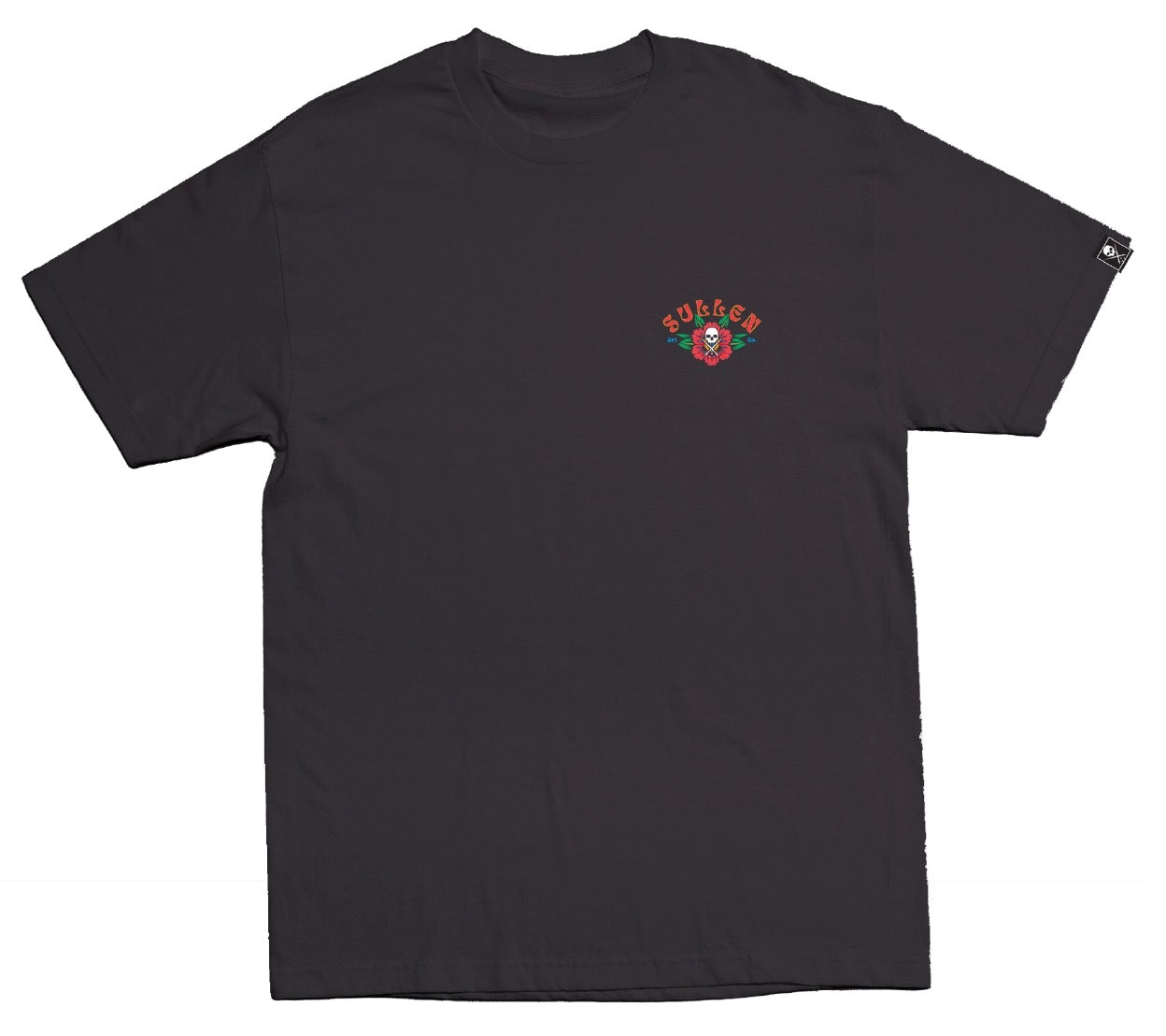 SULLEN CLOTHING TIKI PIN UP BLACK PREMIUM T-SHIRT