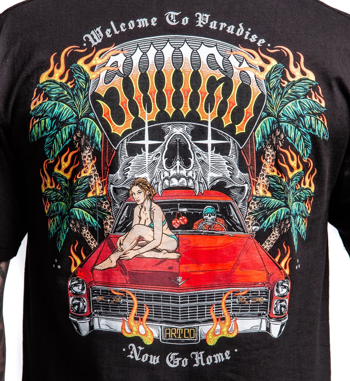 SULLEN CLOTHING GO HOME STANDARD T-SHIRT