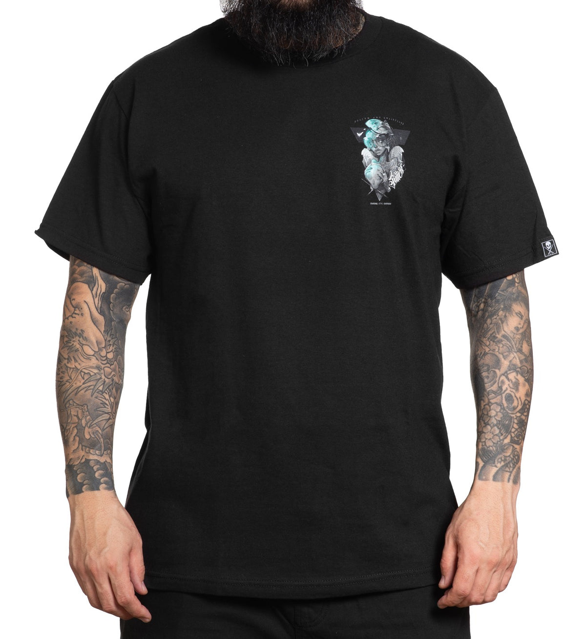 SULLEN CLOTHING ATTIC BLACK STANDARD T-SHIRT