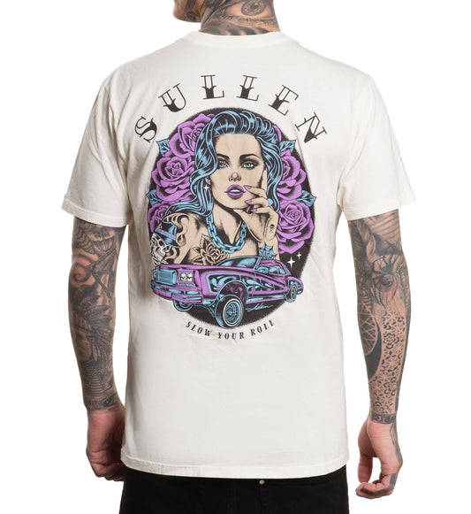 SULLEN CLOTHING SLOW ROLL PREMIUM WHITE T-SHIRT