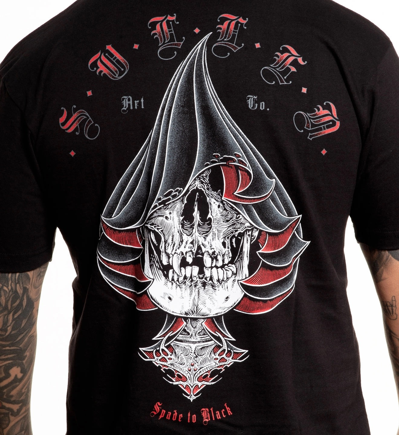 SULLEN CLOTHING SPADE TO BLACK STANDARD T-SHIRT
