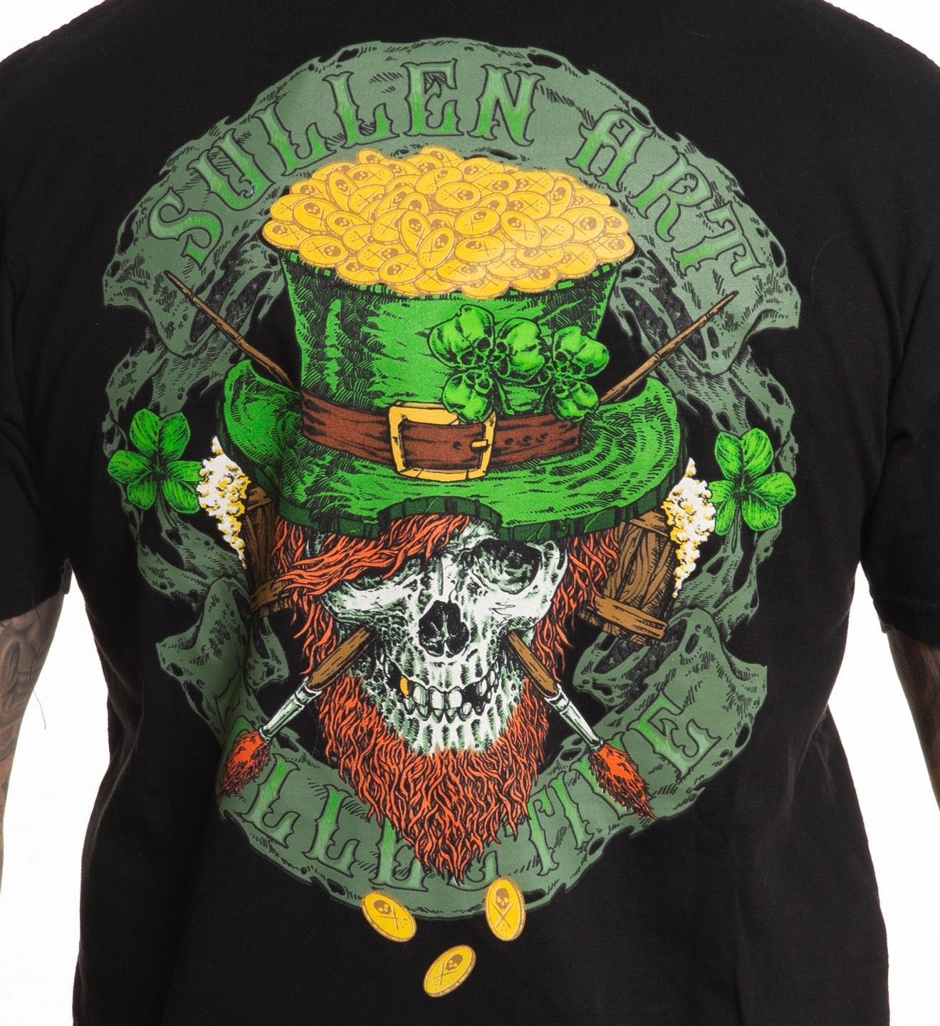 SULLEN CLOTHING LUCKY BADGE PREMIUM T-SHIRT