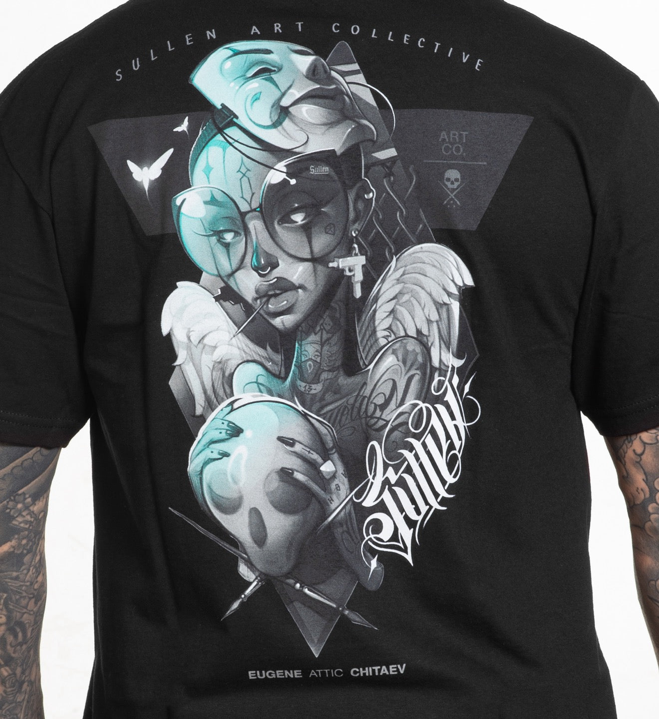 SULLEN CLOTHING ATTIC BLACK STANDARD T-SHIRT