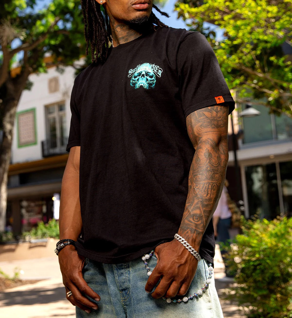 SULLEN CLOTHING SILENT DEPTHS PREMIUM T-SHIRT