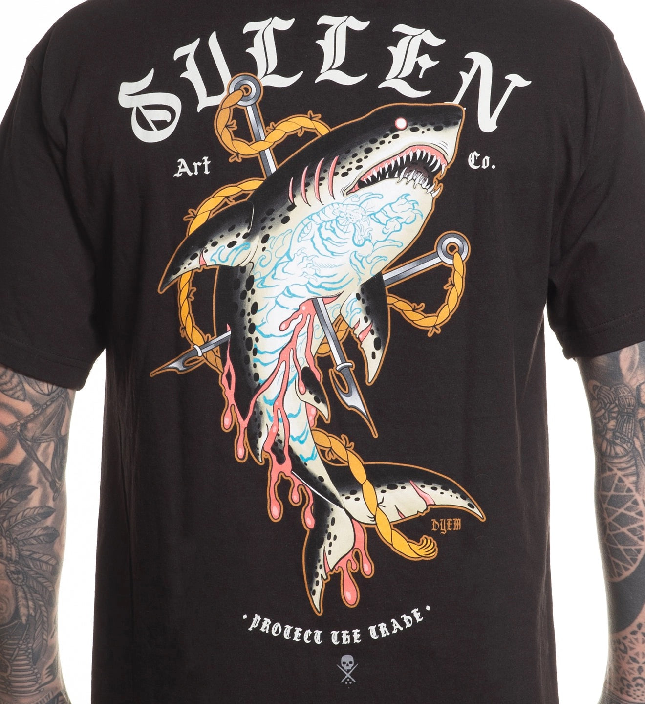 SULLEN CLOTHING DYEM SHARK STANDARD T-SHIRT