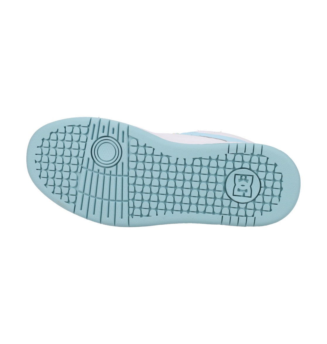 DC SHOES MANTECA 4 MID BLUE YELLOW WHITE LADIES TRAINERS