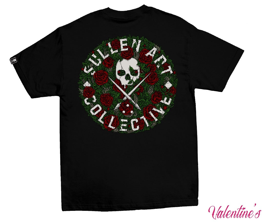 SULLEN CLOTHING ROSES AND BONES STANDARD T-SHIRT