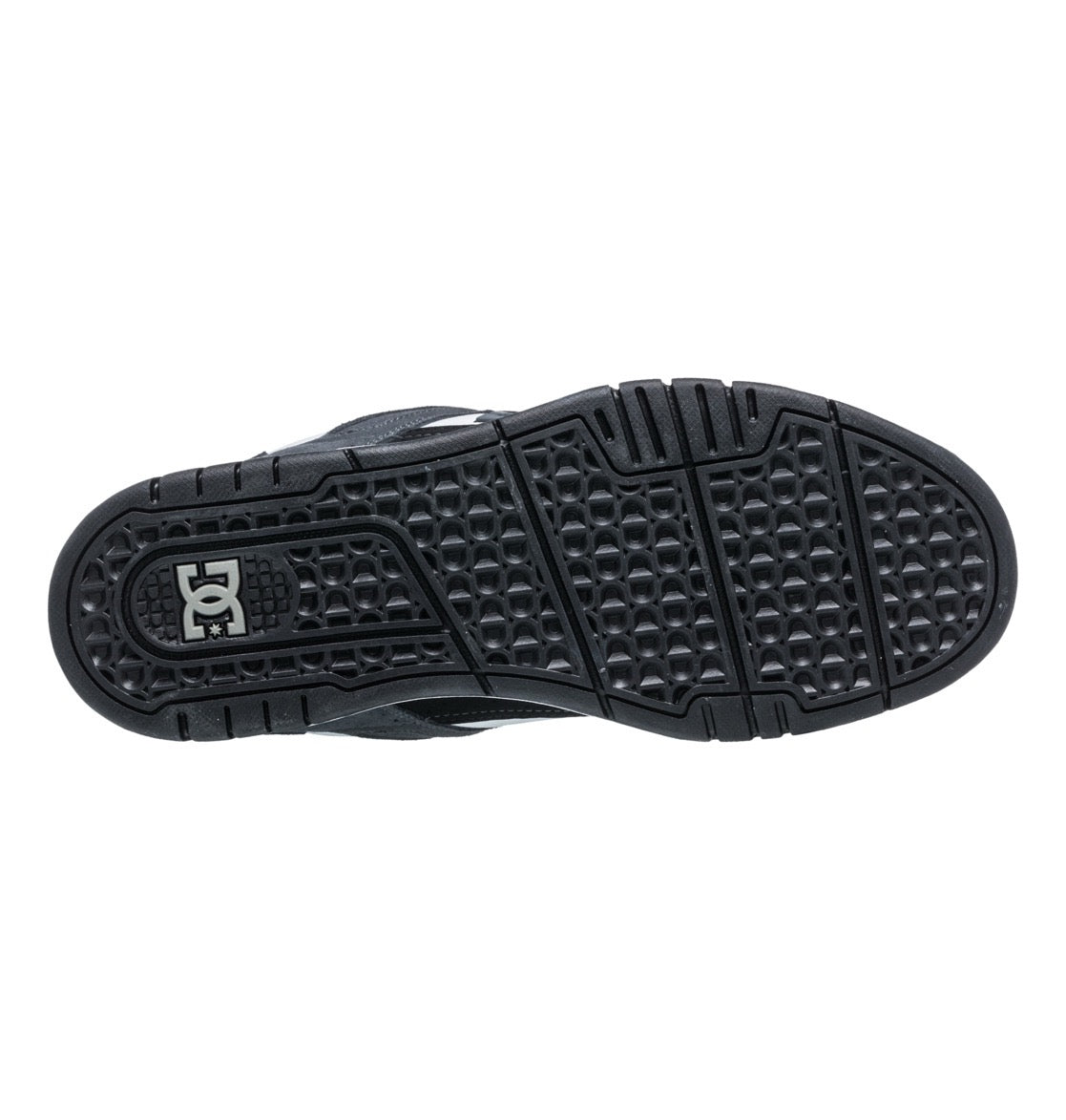 DC SHOES STAG BLACK GREY WHITE TRAINERS