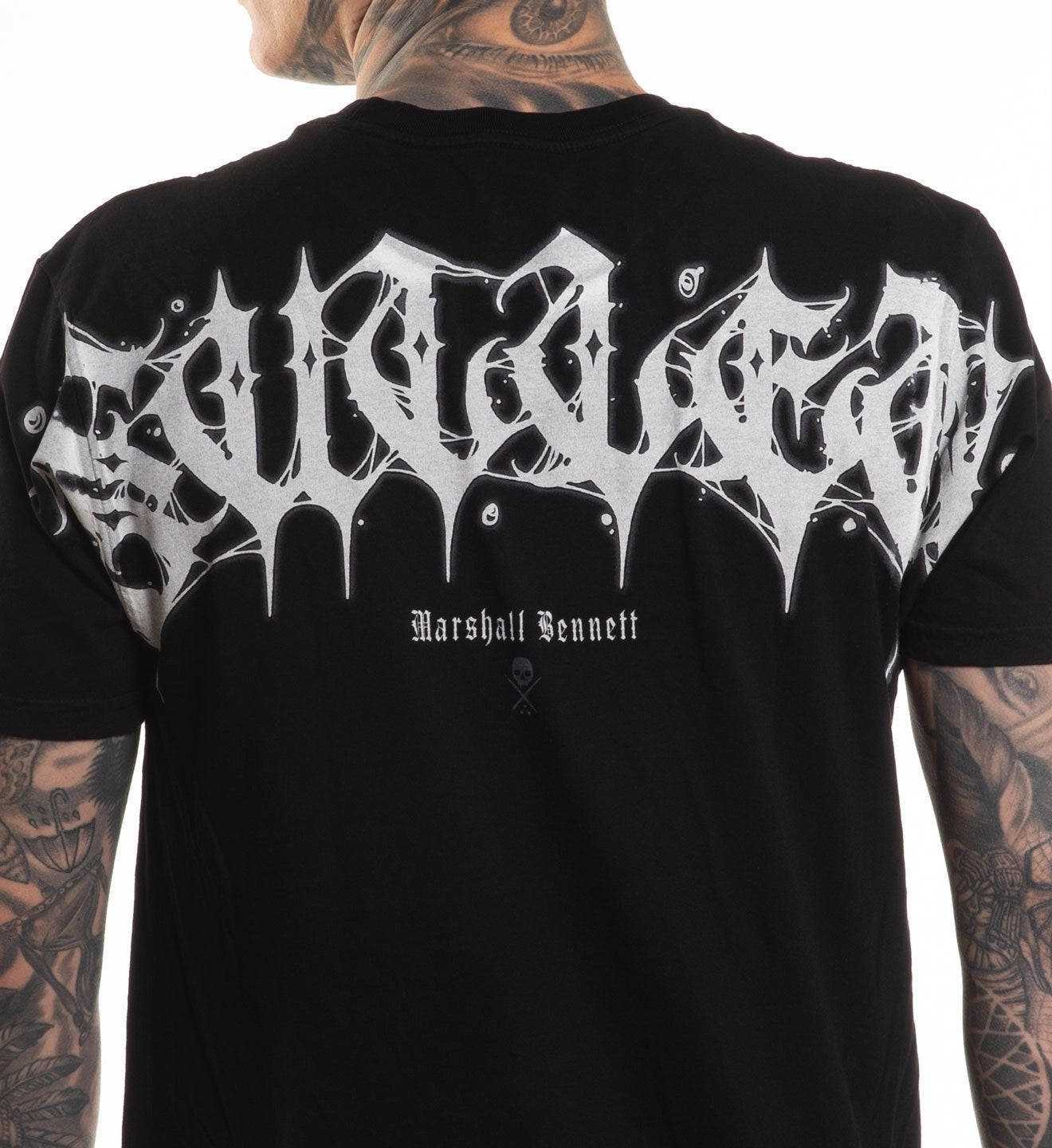 SULLEN CLOTHING MARSHALL BENNETT JET BLACK PREMIUM T-SHIRT