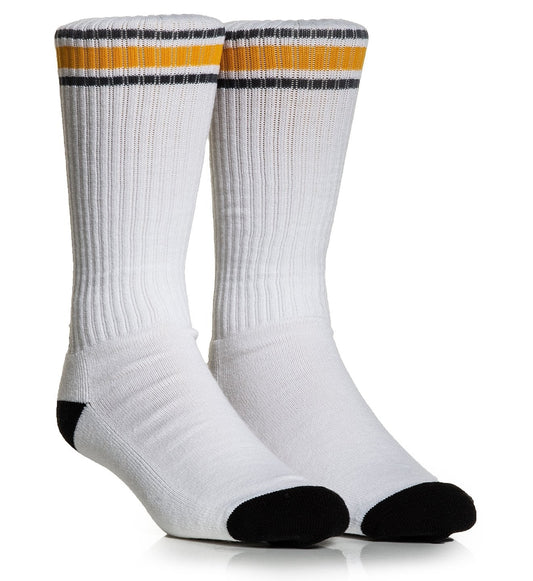 SULLEN CLOTHING GOLD RUSH WHITE SOCKS (UK 6-11)