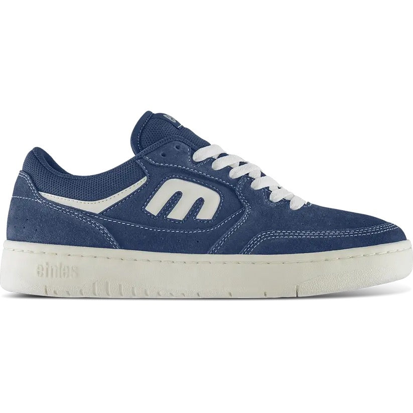 ETNIES LOOT NAVY WHITE TRAINERS