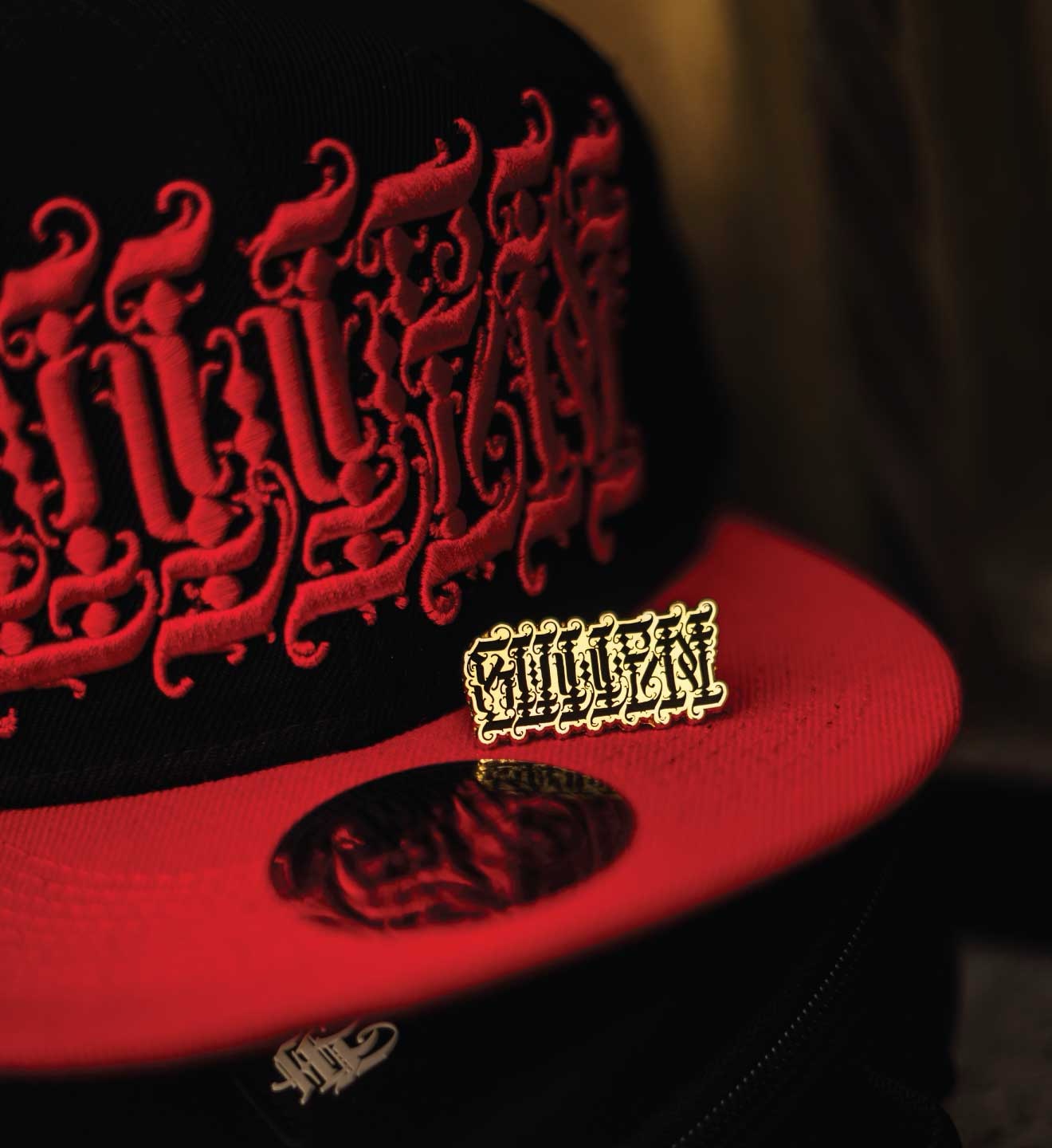 SULLEN CLOTHING LETTERHEADS #14 FEELS @Feeltattooartist SNAPBACK CAP HAT & PROTECTIVE CASE