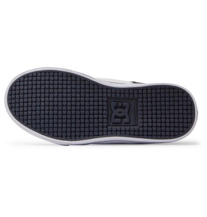 DC SHOES PURE ELASTIC SHADY BLUE ORANGE YOUTHS TRAINERS