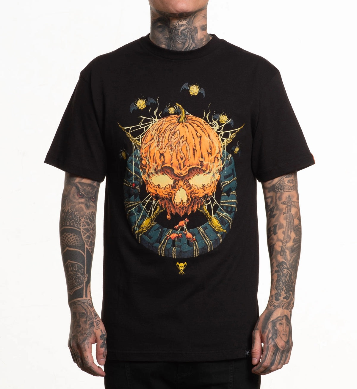 SULLEN CLOTHING PUMPKIN BADGE STANDARD T-SHIRT (2XL)