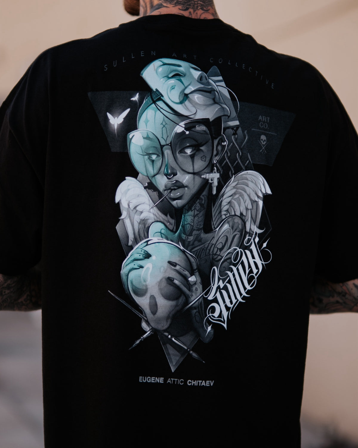 SULLEN CLOTHING ATTIC BLACK STANDARD T-SHIRT