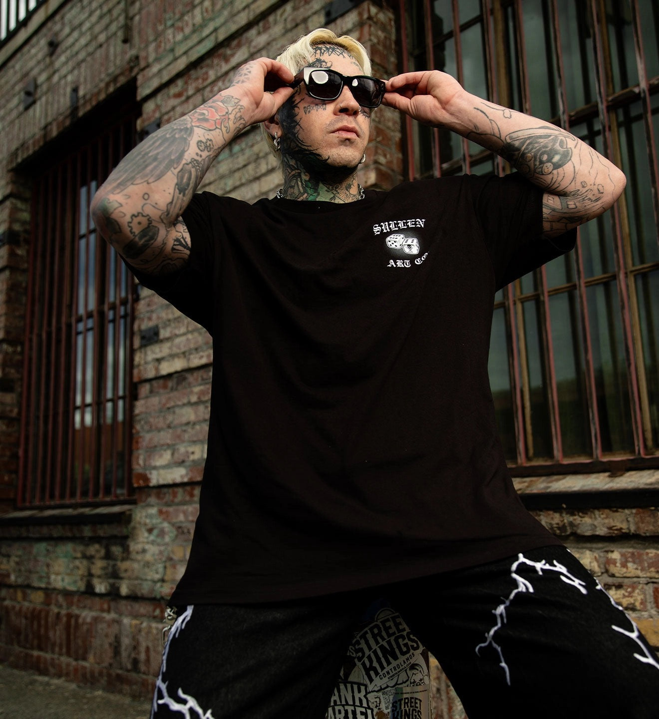 SULLEN CLOTHING S DICE STANDARD T-SHIRT