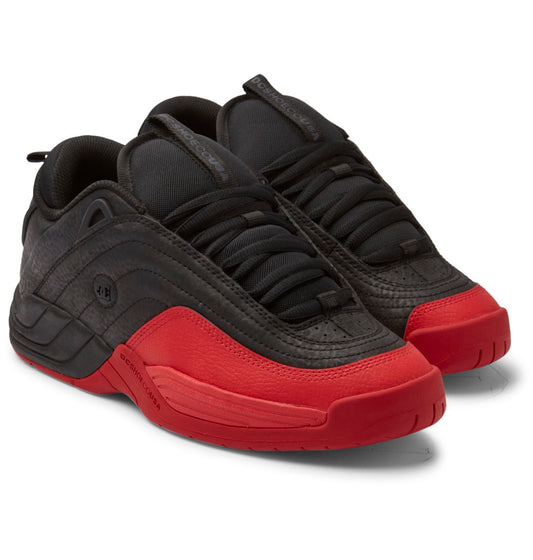 DC SHOES WILLIAMS OG BLACK RED TRAINERS