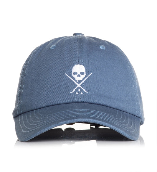 SULLEN CLOTHING POP BADGE HAT BUCKLE-BACK CAP - BLUE