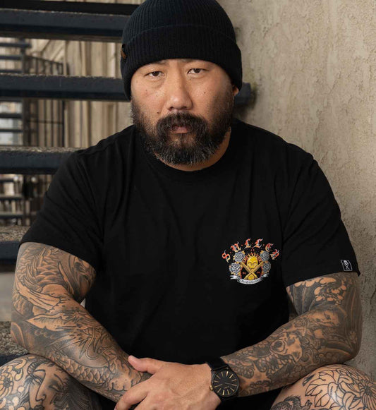 SULLEN CLOTHING TIME NEVER WAITS JET BLACK PREMIUM T-SHIRT