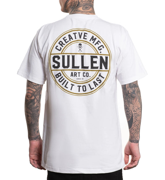 SULLEN CLOTHING CREATIVE CORP WHITE STANDARD T-SHIRT