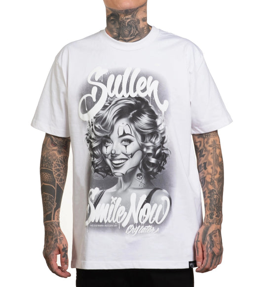 SULLEN CLOTHING YO PAYASA STANDARD WHITE T-SHIRT