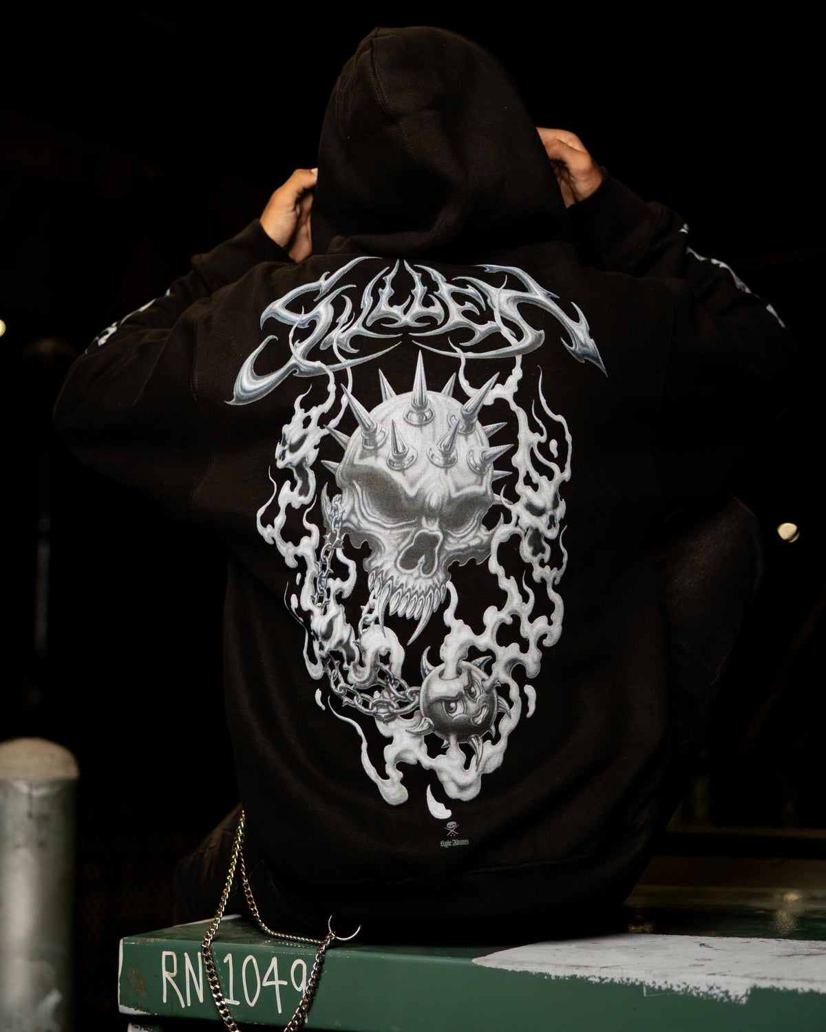 SULLEN CLOTHING KYLE ADAMS ZIP UP HOODIE