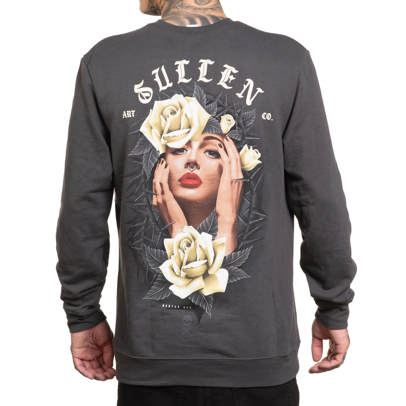 SULLEN CLOTHING TRAPPED CREW LYTE SWEATSHIRT