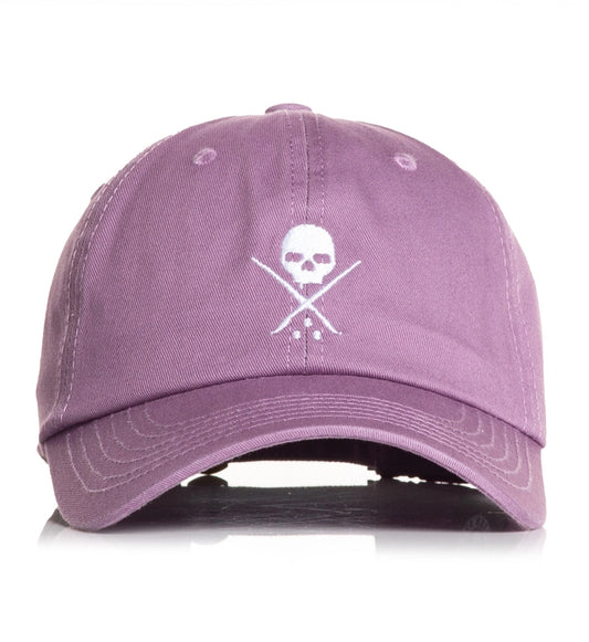 SULLEN CLOTHING POP BADGE HAT BUCKLE-BACK CAP - PURPLE
